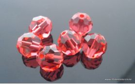 50% OFF! Swarovski Round Art 5000 Padparadscha 6mm